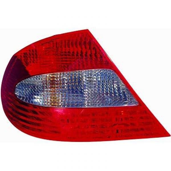 Achterlicht links CLK C209. 05->> ROOD/ZWART