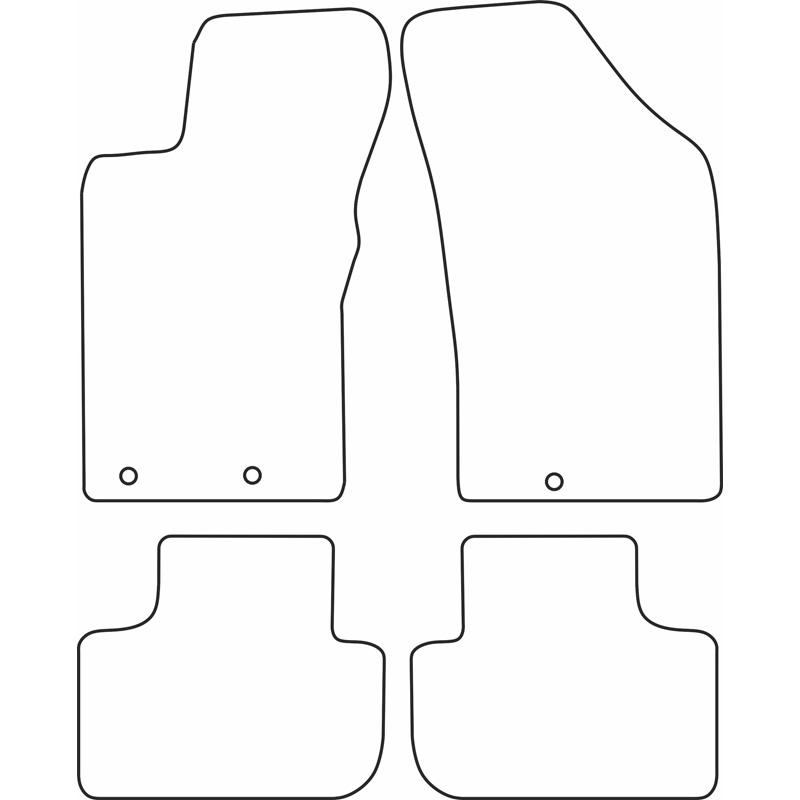 Automatten  Alfa Romeo 147 2000-2010