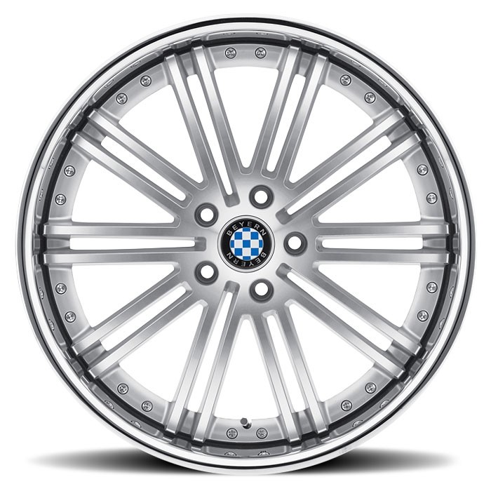 Velgen Beyern Baroque 22x9 5x120 ET30 Hyper Zilver