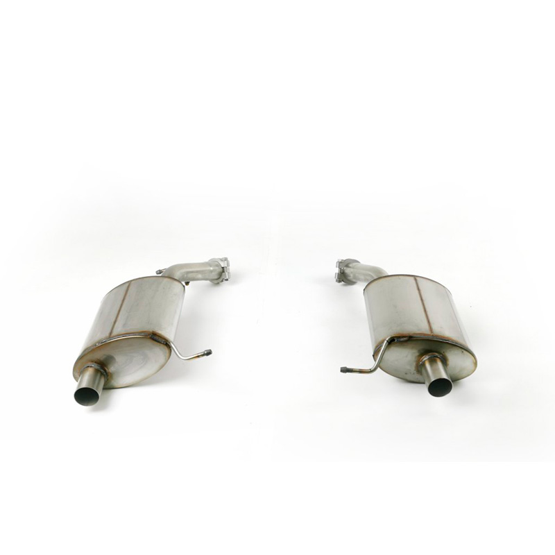 Double Stainless Steel sport exhaust  Skoda Octavia III (5E) HB/Combi 2.0TSi RS 180kW 2017-2020