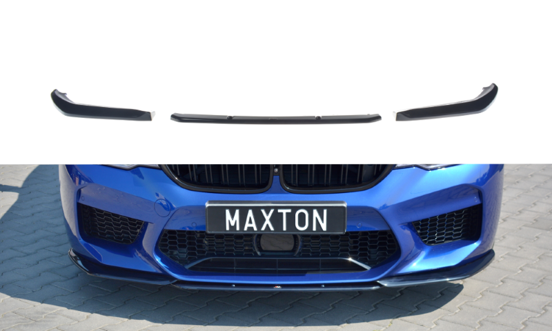 Voorspoiler BMW M5 F90 V.2 Glanzend Zwart