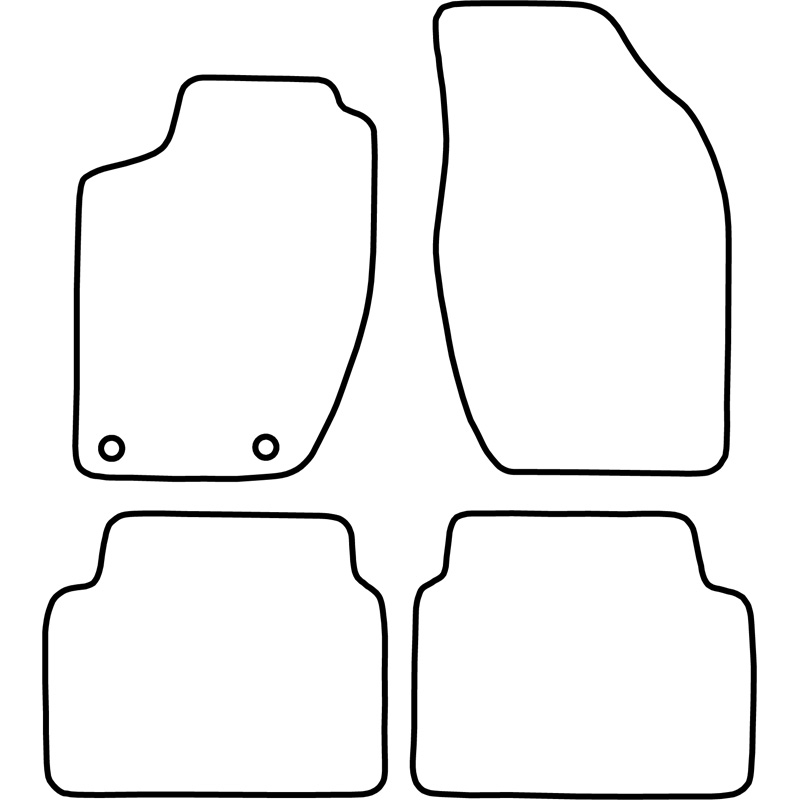 Automatten  Fiat Croma 1986-1996