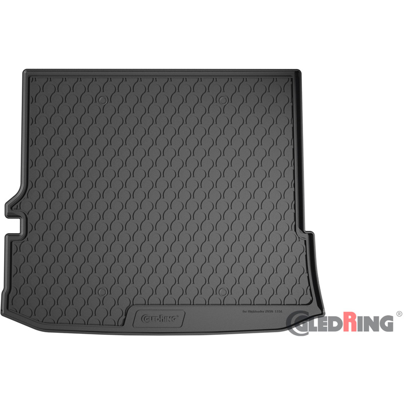 Rubbasol (Rubber) Trunk mat  Toyota Highlander 2021- (7-persons)