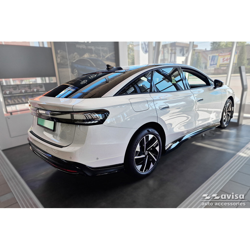 Zwart RVS Instaplijsten  Volkswagen ID.7 2023- & ID.7 Tourer 2024- - 'Lines' - 4-delig
