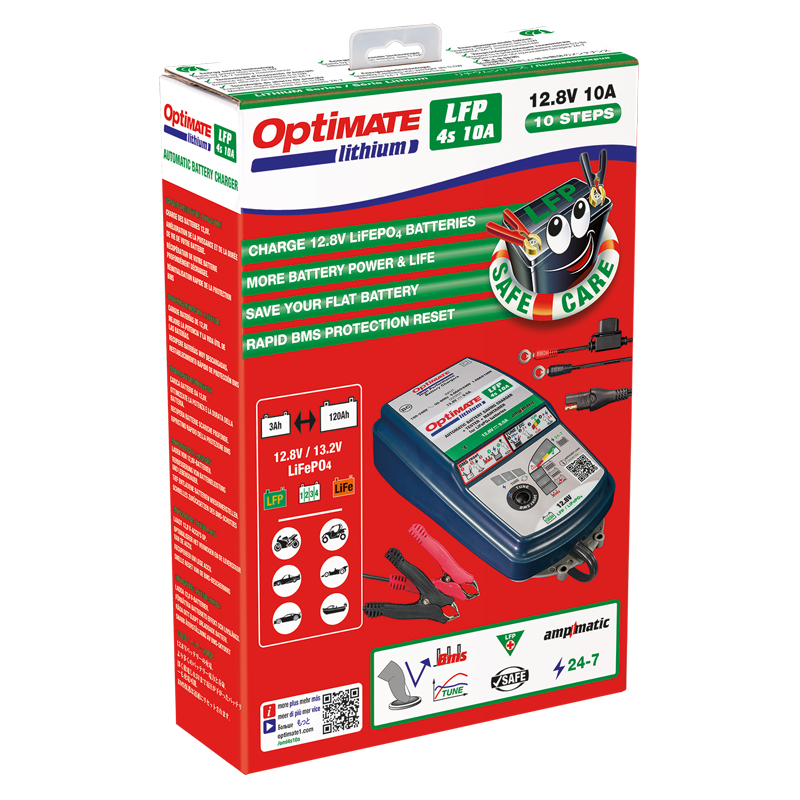 OptiMate Lithium 4s 10-Amp Battery Saving charger-tester-maintainer