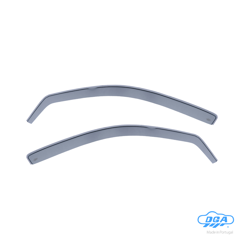 DGA Wind Deflectors  Nissan Micra III (K12) 5-doors 2003-2010 (2-pieces)