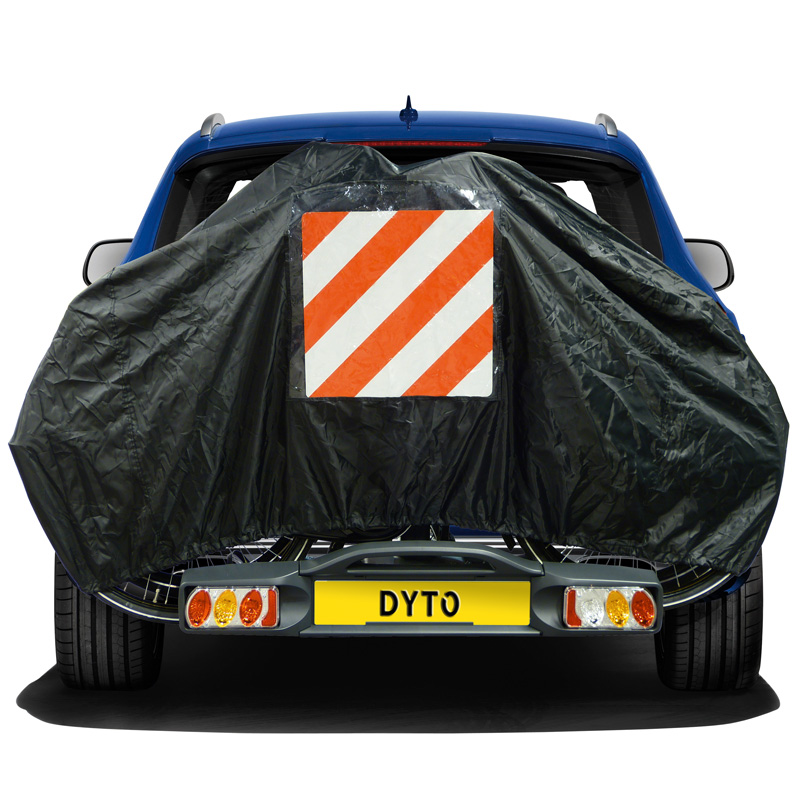 Bicycle cover for 2 bikes with filling compartment