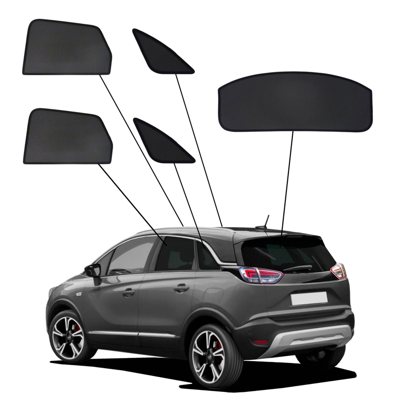 SunClip Zicht- & Zonwering  Opel Crossland X 2017-