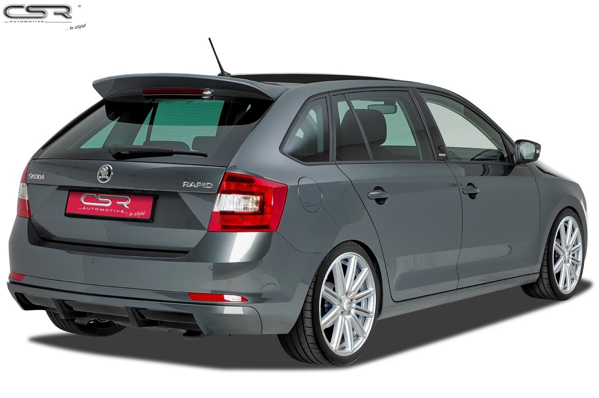Achterspoiler Dakspoiler Skoda Rapid NH Spaceback 2013