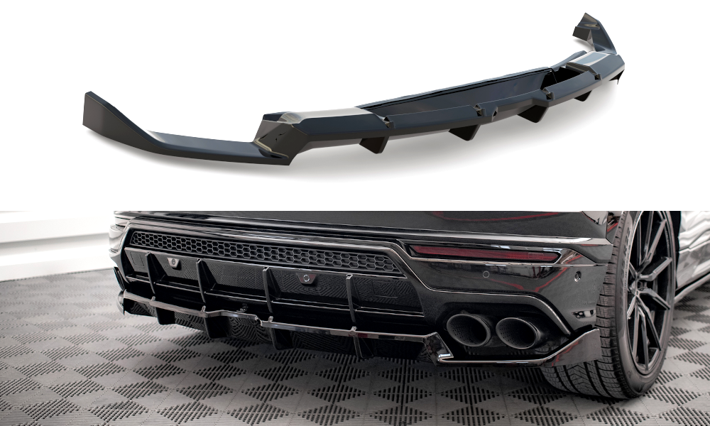 Diffuser Lamborghini Urus Maxton Glans Zwart