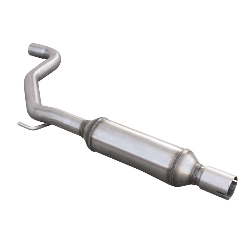100% Inox Mid silencer  Opel Corsa D OPC 1.6T Nurburgring (210HP) 2012- Ø54,5mm