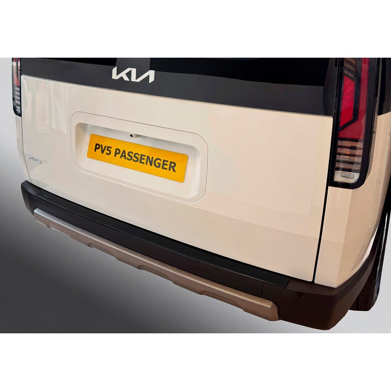 RGM ABS Rear bumper protector  Kia PV5 2025- with rear hatch - Gloss Black