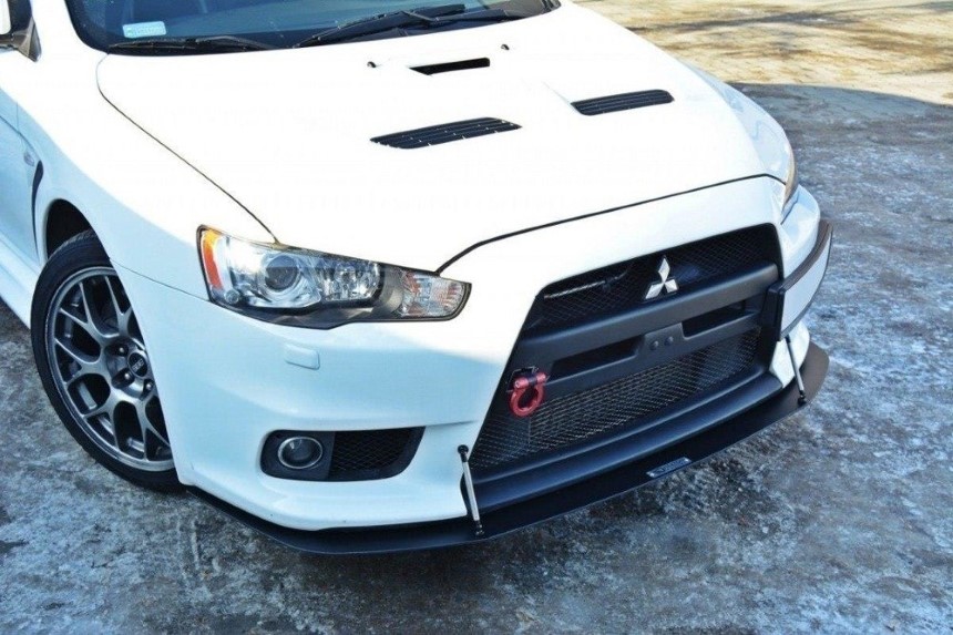 Race voorspoiler Mitsubishi Lancer Evo X Maxton Design V.2