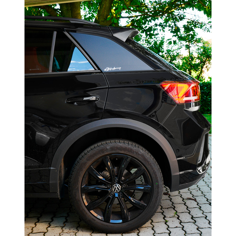 Simoni Racing Aufkleber 'Stock is boring' - 120x27mm