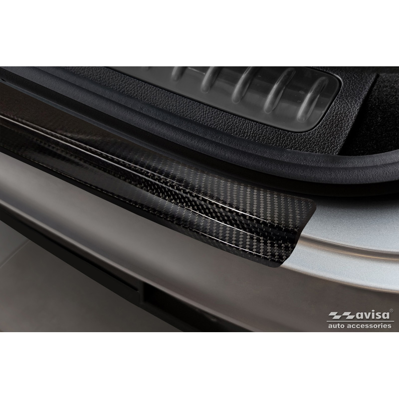 Real 3D Carbon Rear bumper protector  Mercedes GLC II Coupe (C254) 2022-
