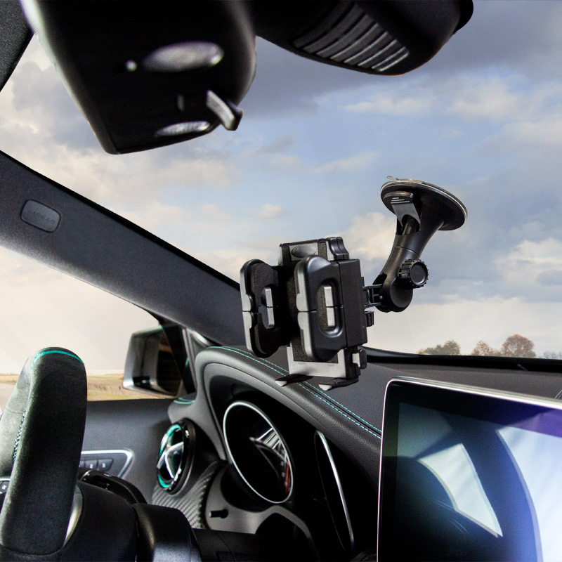 Universal Smartphone/Navigation Holder with suction cup 40-120mm