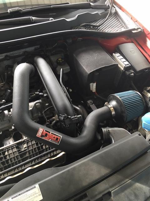Injen Audi A3 8Vs 2013- 1.4L Tfsi Cold air intake system Zwart