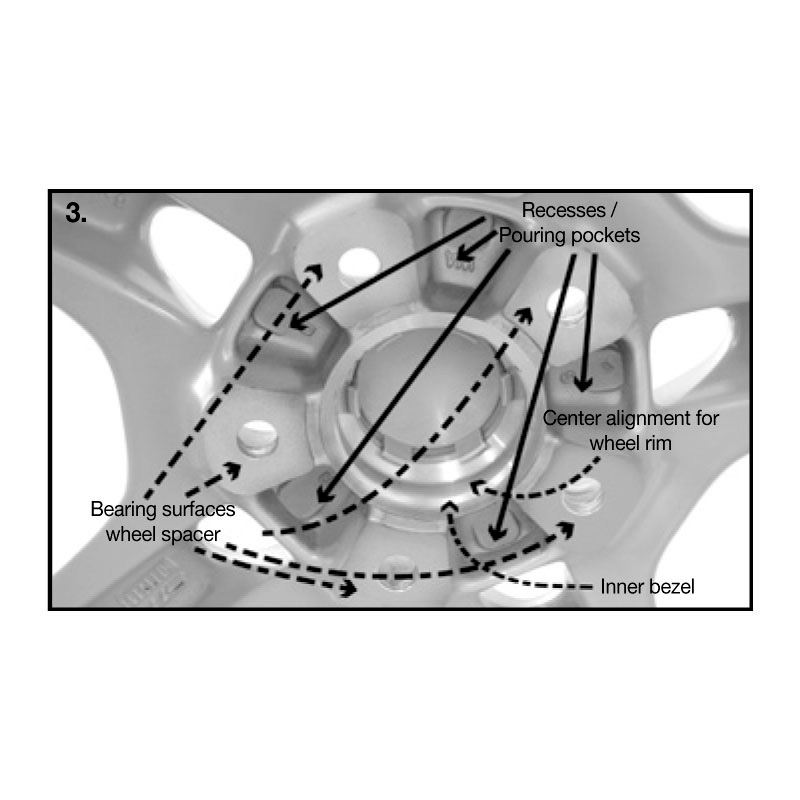 H&R DRA-System Wheelspacers 22mm 5x114,3 - Hub 60,1mm - Bolt size M12x1,5 -  Suzuki