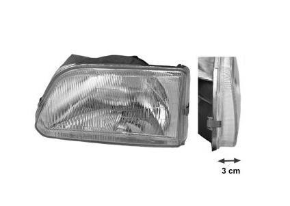 koplamp, H4, rechts,-1992 Toyota Starlet, 1990-1996, EP80