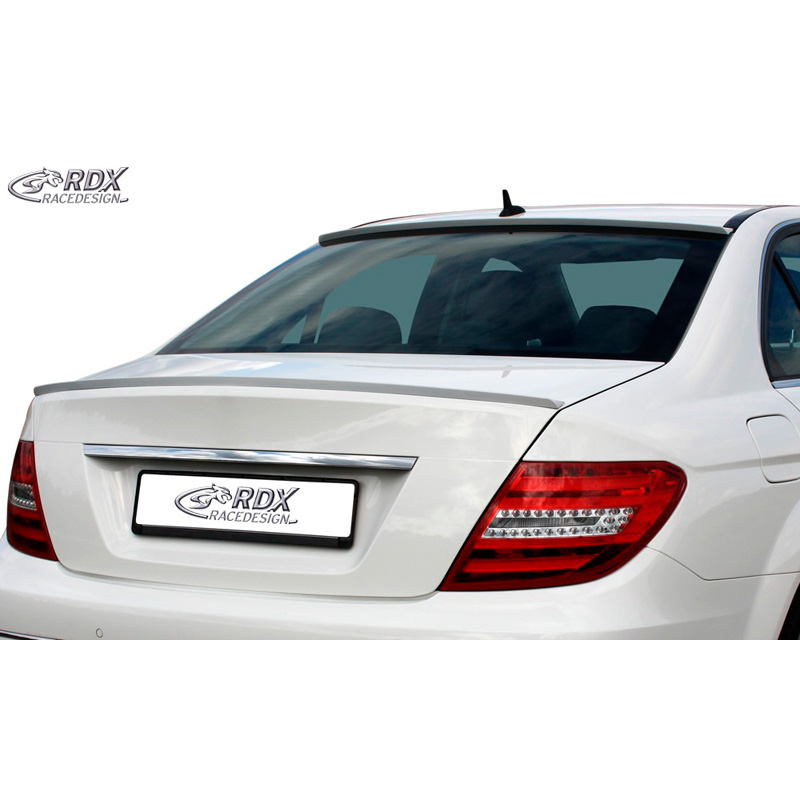 Roof spoiler lip  Mercedes C-Class W204 Sedan (ABS)