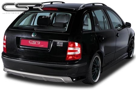 Achterbumper Diffusor Skoda Fabia OLine
