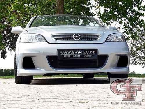 Voorbumper Opel Astra G Met mistlichtuitsparing SRS TEC