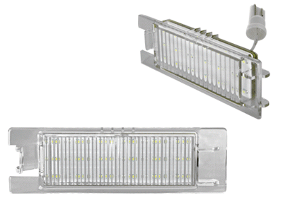 LED License Plate Opel Zafira B 05-, Astra H 04-09, Corsa D 06-,