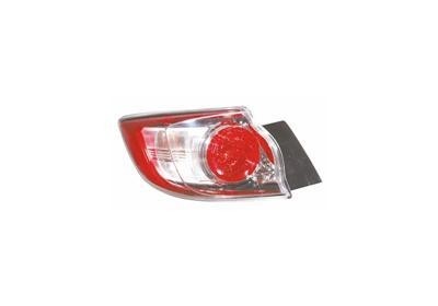 achterlicht, 5 drs, buiten, zonder fittingdeel, links Mazda 3, 2