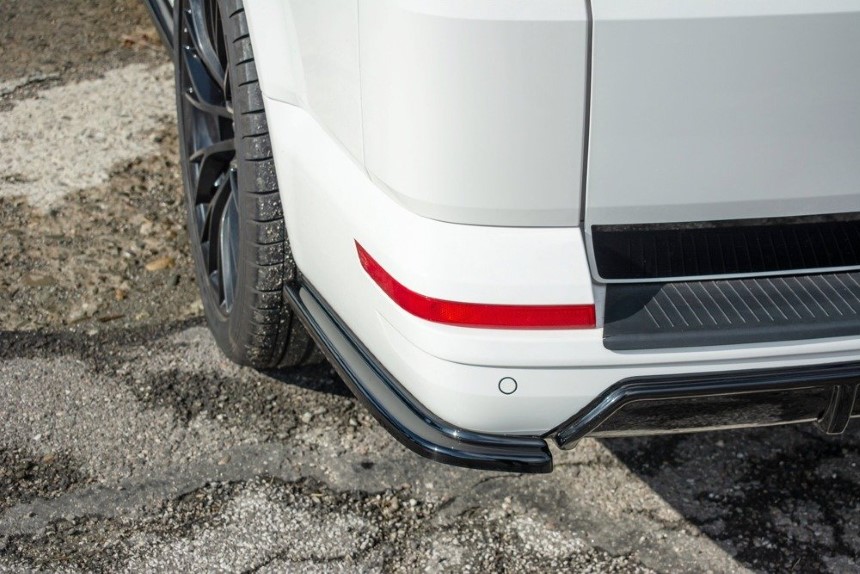 Achterskirt diffusors Volkswagen T6 Bus Glans Zwart