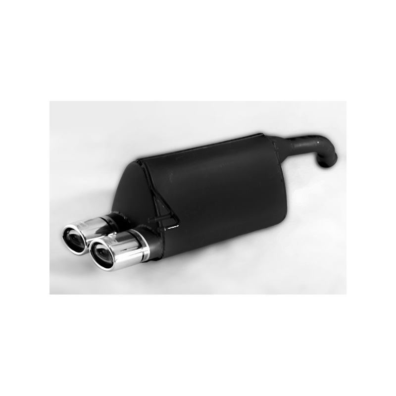Sport exhaust  Kia Picanto 1.0i 45kW/1.1i 48kW 2004-2011 2x 95x65mm