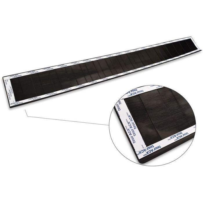 Zwart RVS Achterbumperprotector passend voor Opel Vivaro/Renault Trafic/Nissan Primastar 2001-2014 '