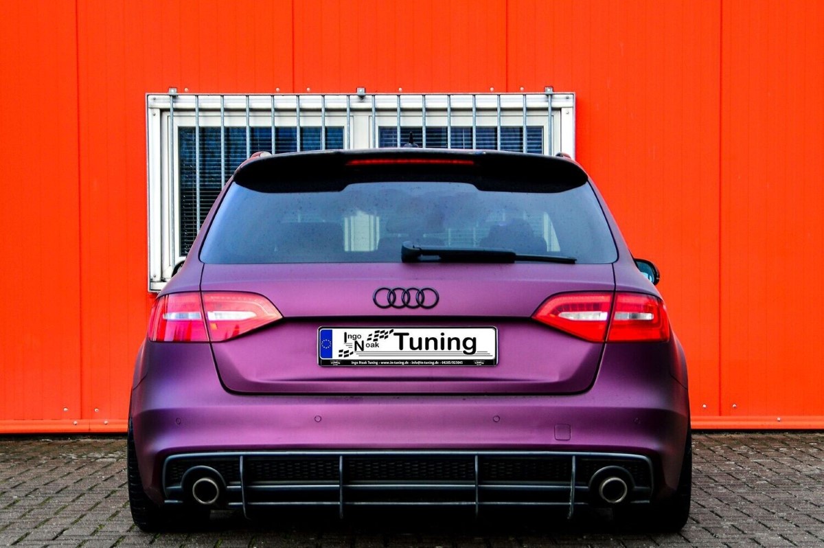 Achter Diffuser Audi A4 / S4 B8 FL S-Line
