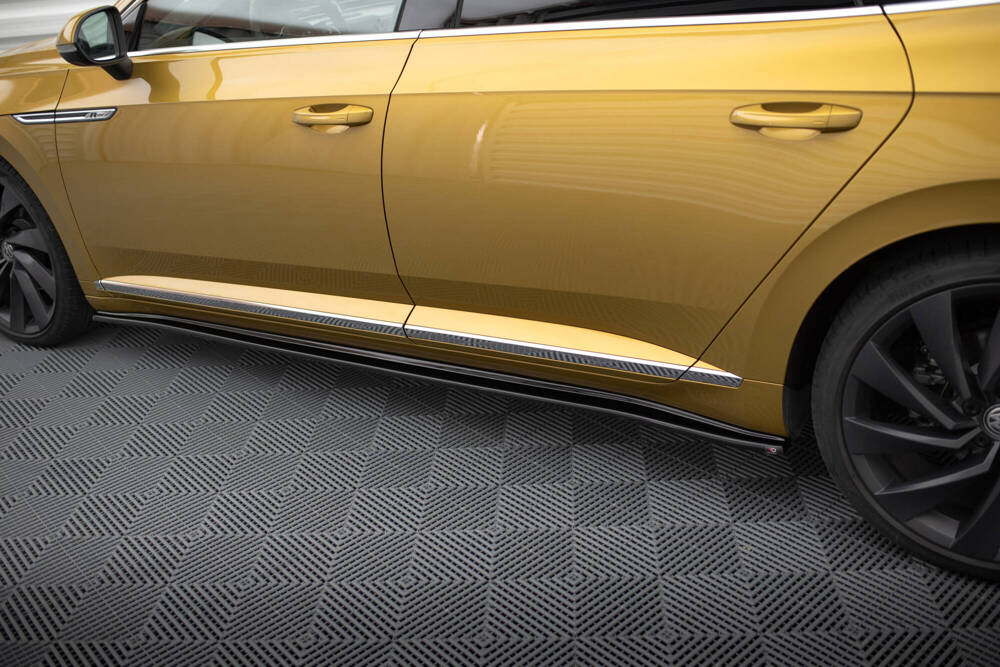Zijskirts Volkswagen Arteon Maxton Zwart Glans