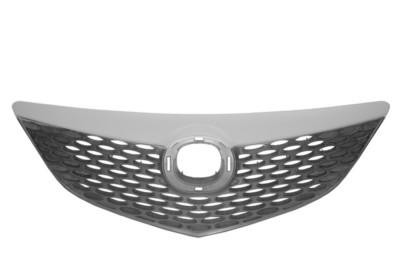 grille, 5 drs Hatchback, zwart/antraciet,-06/2006 Mazda 3, 2003-