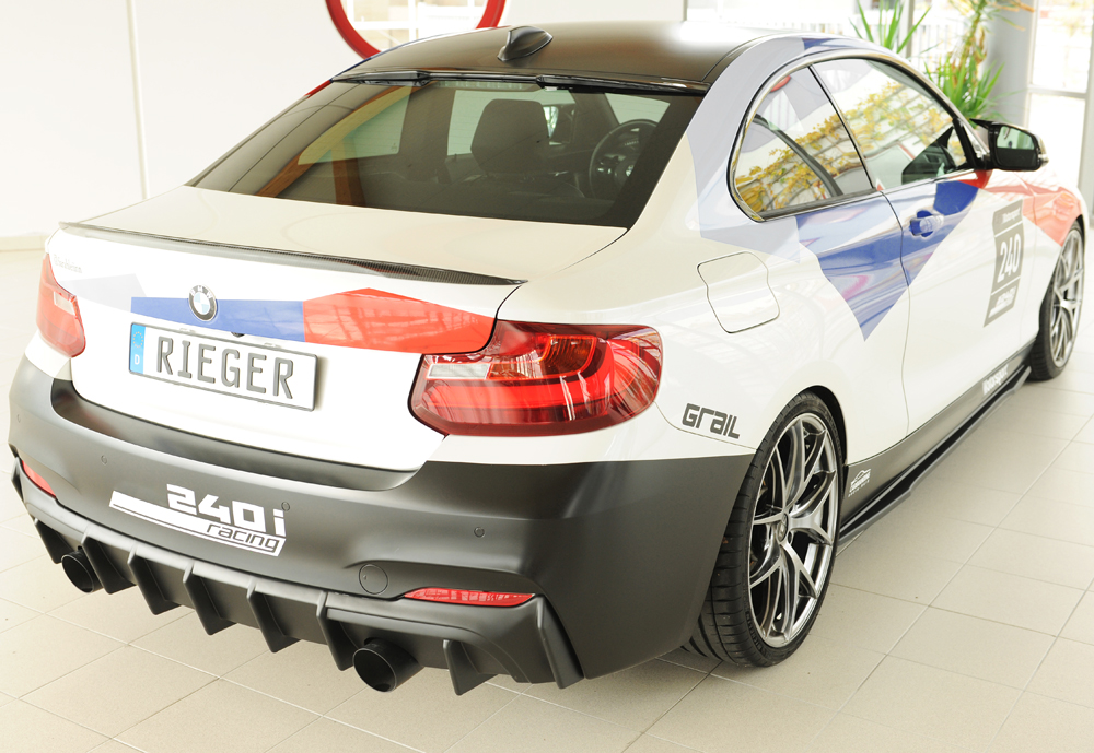 Achterdiffuser BMW 2-series F22 14-06