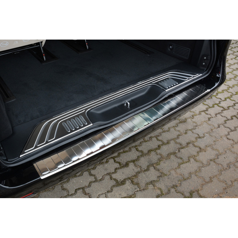RVS Achterbumperprotector  Mercedes Vito & V-Klasse 2014-2019 & Facelift 2019- 'Ribs'