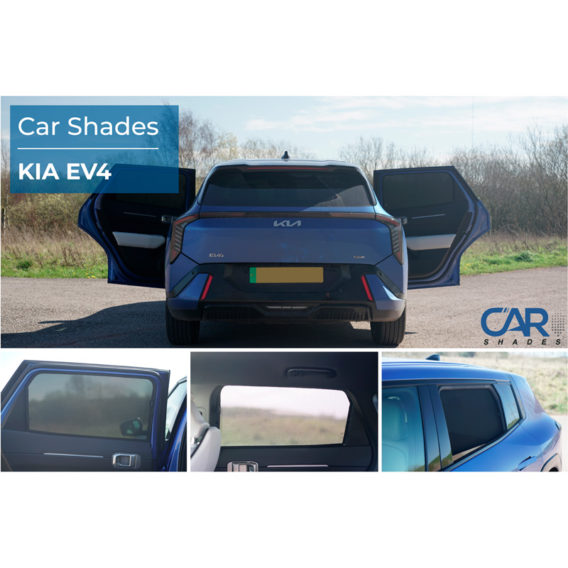Set Car Shades (rear side doors)  Kia EV4 2025- (2-pieces)