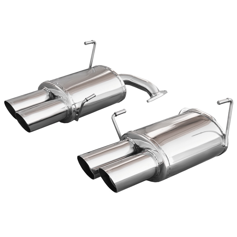 100% Inox Double Sport Exhaust  Subaru Impreza 2.5T WRX STi MY15 (300HP) 2014- Left/Right 2x90mm Racing