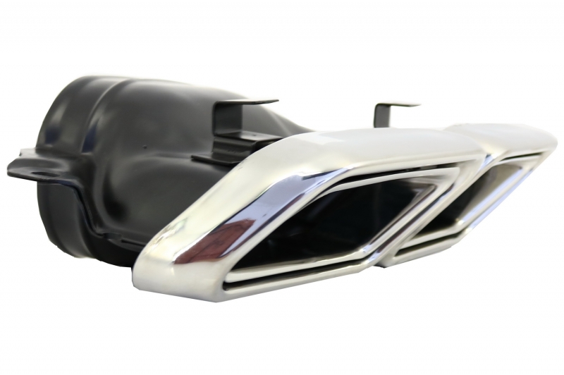 Exhaust Muffler Tips suitable for MERCEDES S-Class W222 E-Class W212 S212 Facelift CLS W218 SL-Class R231 E63 S63 SL65 A-Design