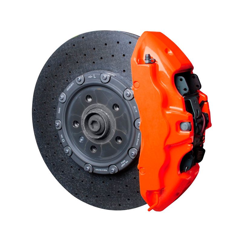 Foliatec Remklauwlakset - NEON oranje - 4 Componenten