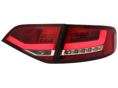 Achterlichten Audi A4 B8 07-11 Limousine Led Rood