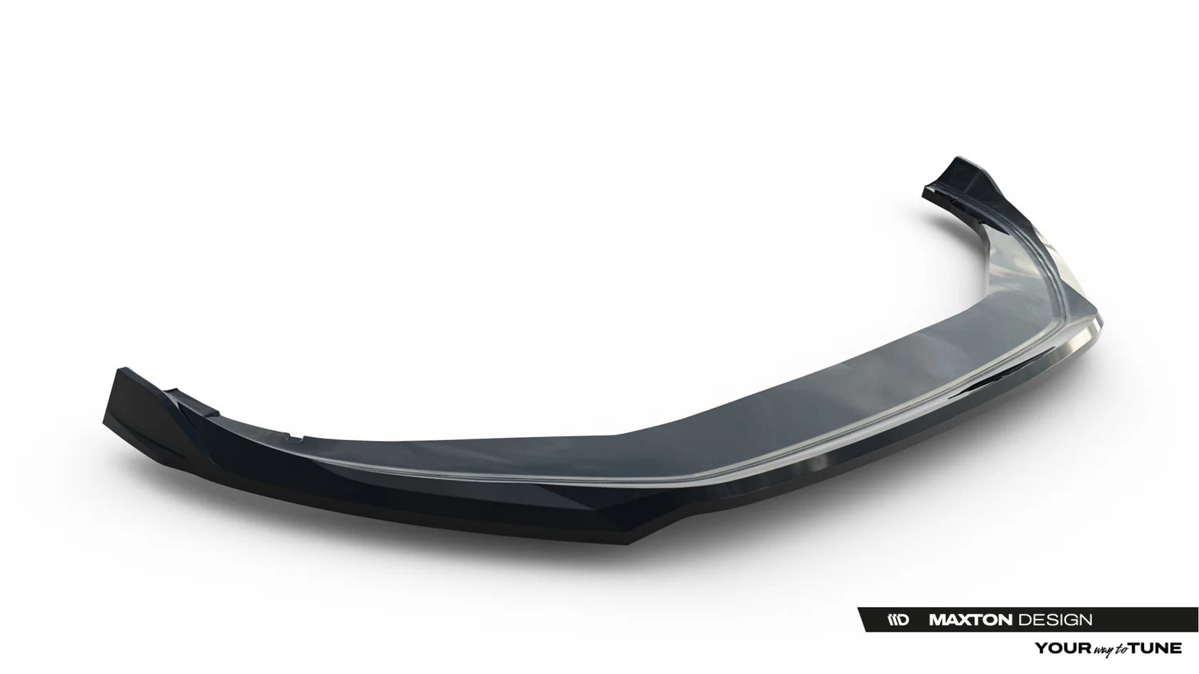 Volkswagen Tayron R-Line Mk1 Voorspoiler Glans Zwart