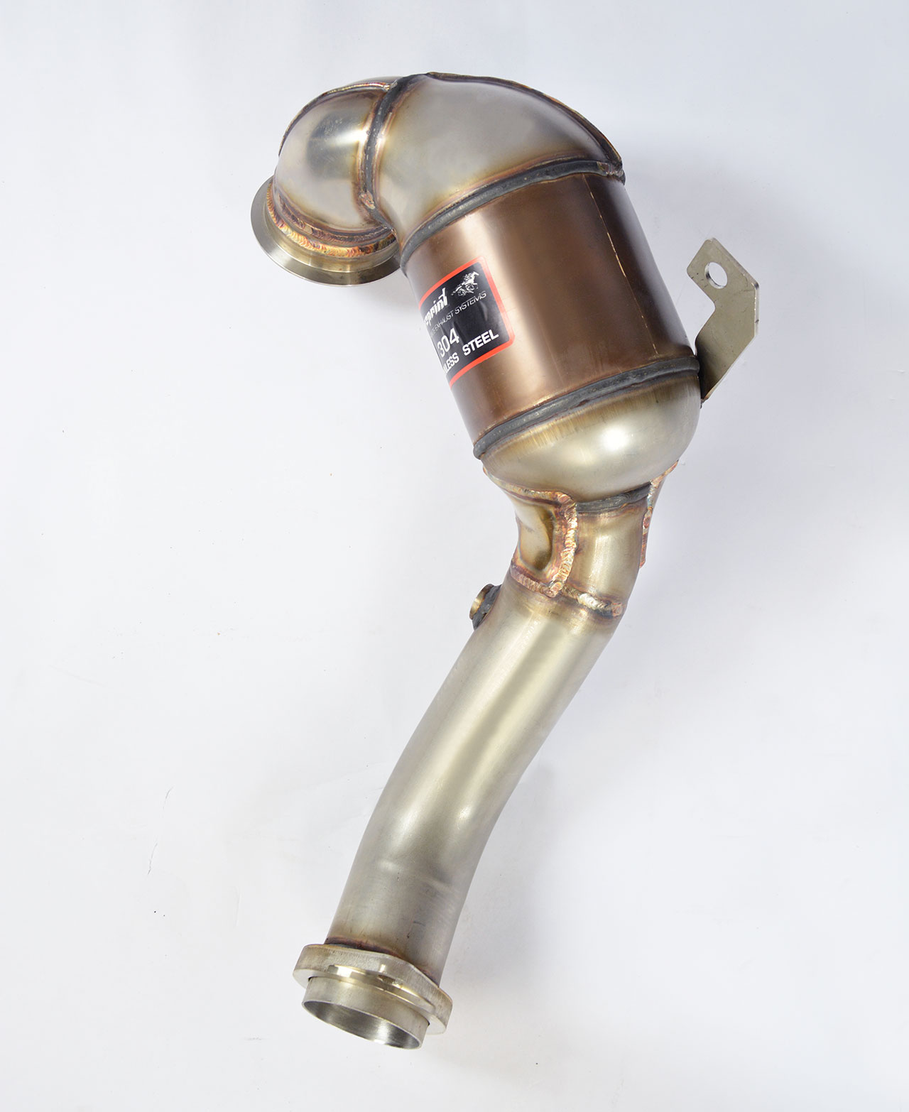 AUDI A3 8V Sedan 1.8 TFSI (180 Hp) 2013 -> 2015 Turbo downpipe kit (Replaces OEM catalytic converter