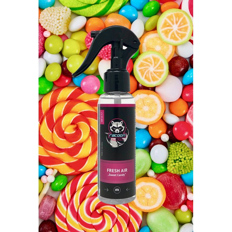 Racoon AIR FRESHENER / Car Fragrance - Sweet Candy 100ml