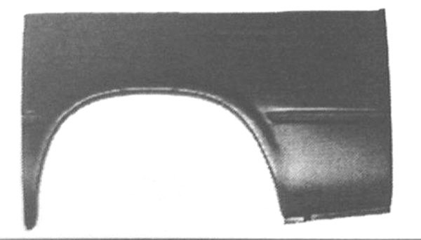 Achterscherm links TRANSIT 86-91 KORTE WIELBASIS