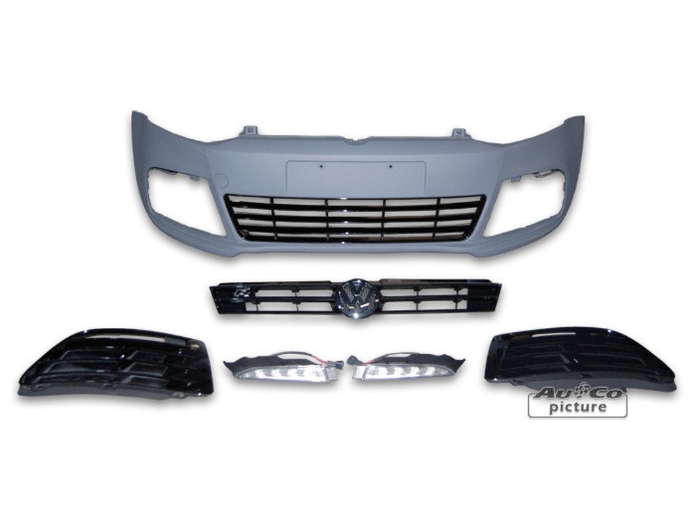 Voorbumper VW Polo 6R R-Look Compleet