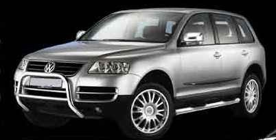 Zij steps VW Touareg