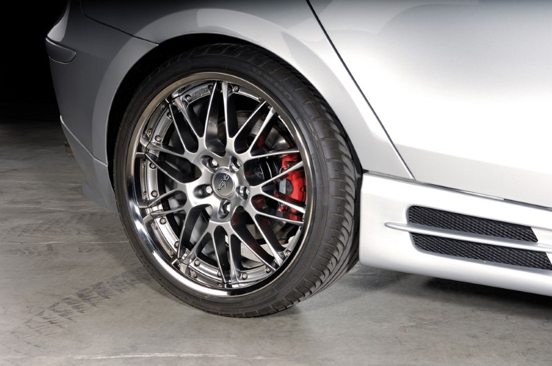 Sideskirts BMW E87 with 2 schacht and 2 uitsnedes Rieger
