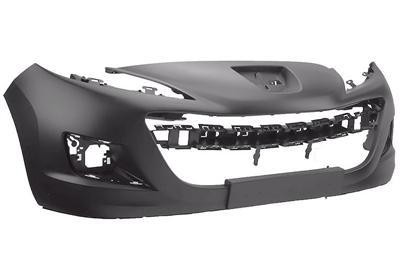 voorbumper, in primer, 09/2009-Peugeot 207, 2006-2012
