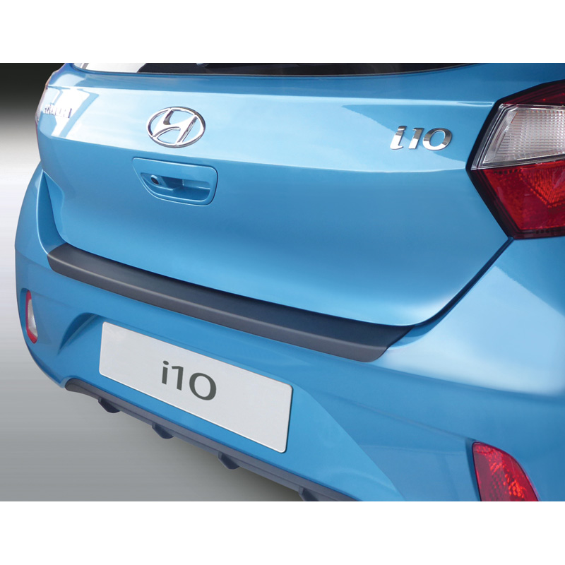 ABS Rear bumper protector  Hyundai i10 2020- Black